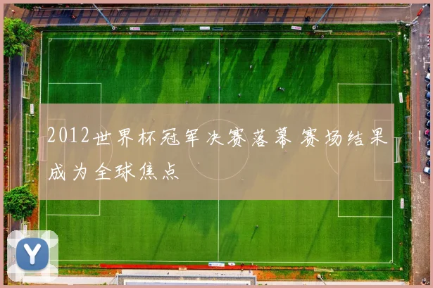 2012世界杯冠军决赛落幕 赛场结果成为全球焦点